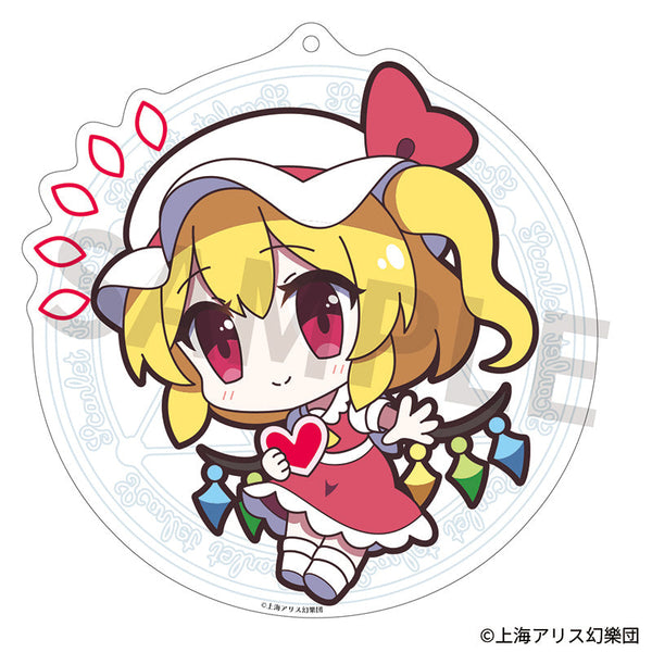 『東方Project』アクリルキーホルダー ゆるっととうほう 173 フランドール・スカーレット フォーオブアカインド その1
